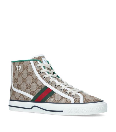 used womens gucci sneakers|Gucci high top sneakers women's.